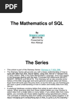 The Mathematics of SQL PDF