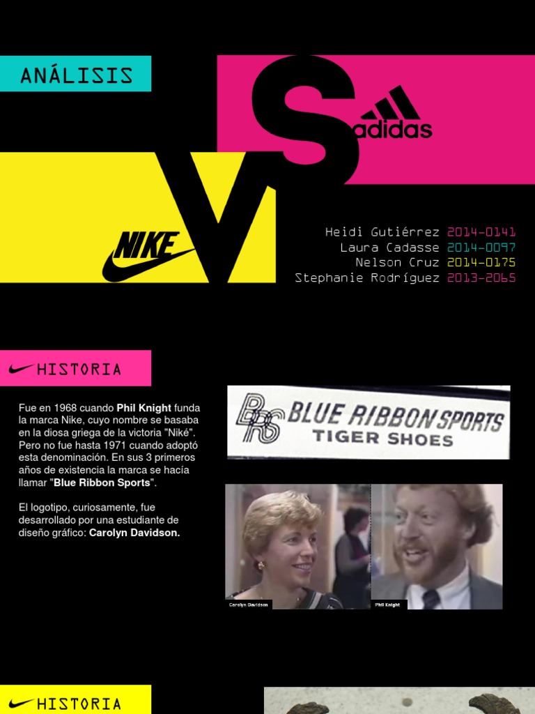 de Competencia Entre: Vs Nike | PDF | Adidas | Artículos recreativos y deportivos
