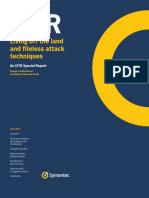 Symantec Report Fileless Attacks