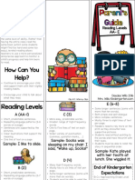 parents guide to guided reading levels k and 1st
