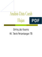 Analisis Data Curah Hujan PDF