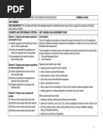 Organise & Prepare Food Products and Services - PR - 24-12 - SP