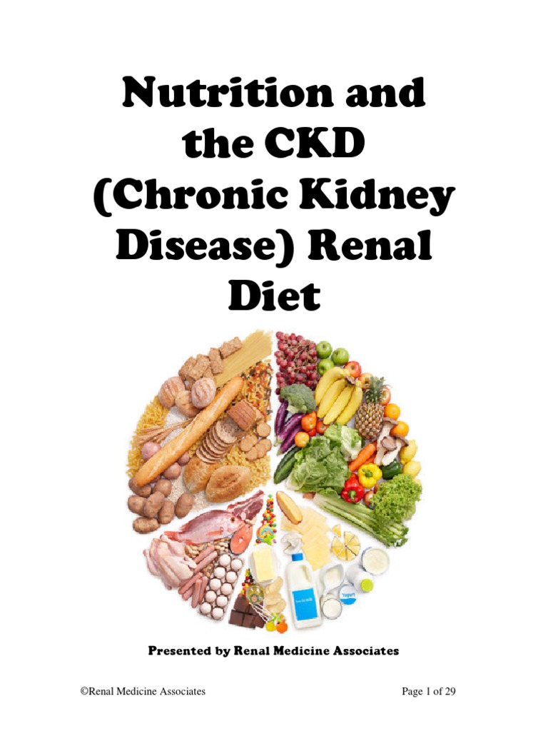 Nutrition and The CKD Diet | PDF | Chronic Kidney Disease | Soft Drink
