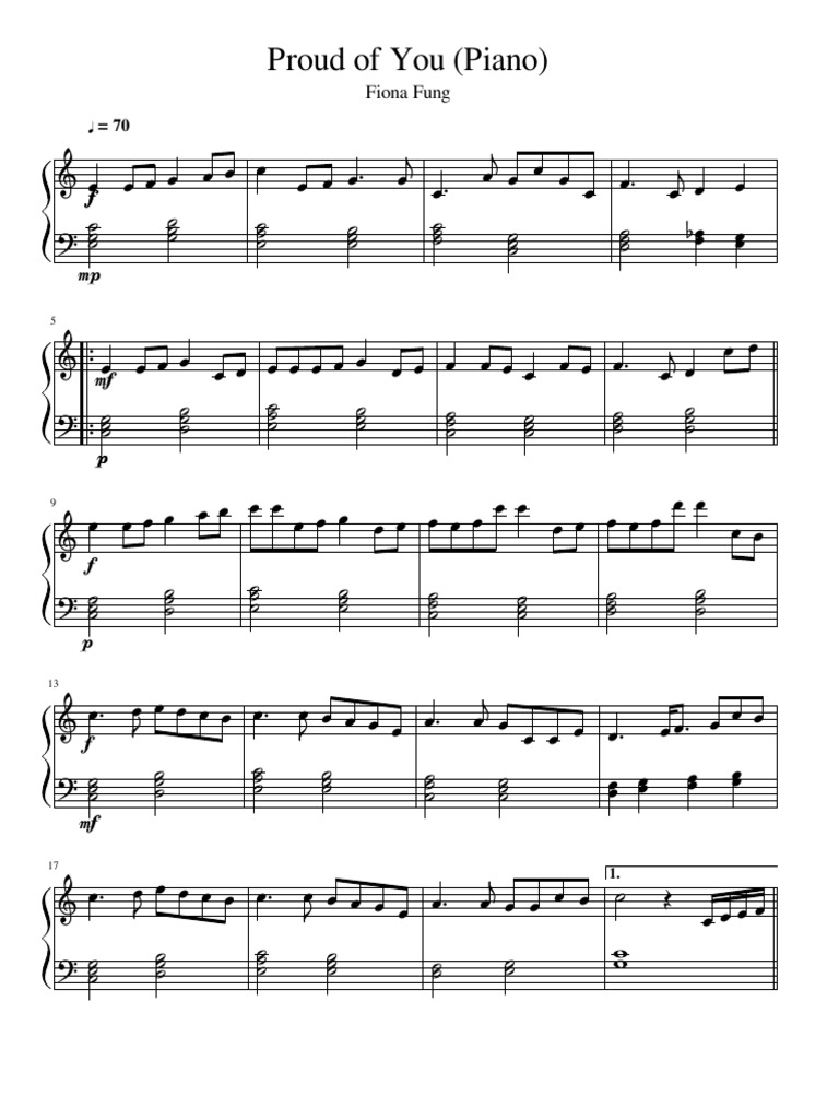 proud of you song lyrics in english pdf
