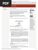 Firmansyah Law Firm - Contoh Perjanjian Kerahasiaan (Non Disclosure Agreement)