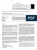 Detailed Description of Kinetic and Reactor Modeling For Naphtha CA 2011 Fue