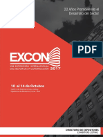 Excon2017 Catalogo Expositores