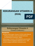 EPIDEMIOLOGI KVA (Vitamin A Deficiency Epidemiology)