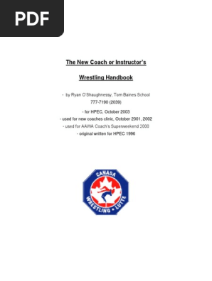 JrHIghAthletics Wrestling Handbook
