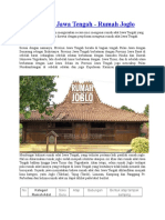 Rumah Adat Jawa Tengah