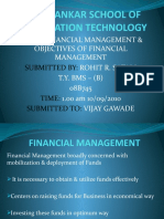 Objectives of FM