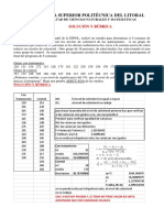 Rubrica y Solucion Segunda Evaluación Estadística Inferencial