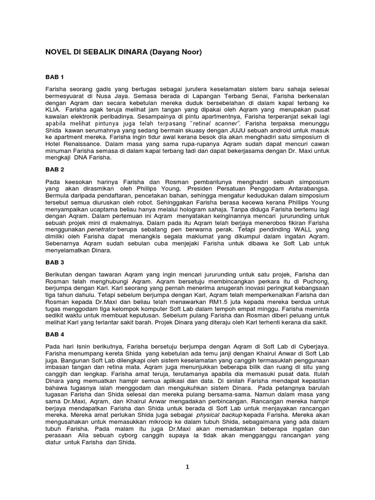latar masyarakat di sebalik dinara