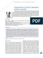 Total Quality Improvement in the IVF Laboratory