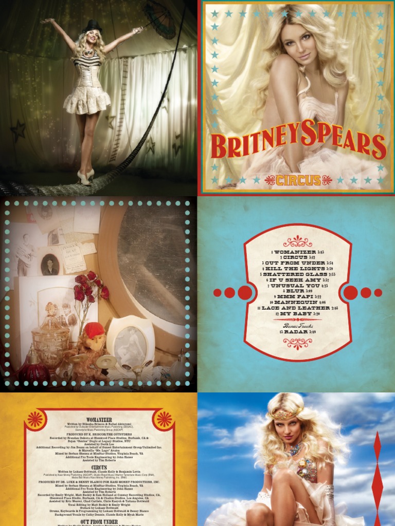 Britney Spears Digital Booklet Circus | PDF | Music Industry | Music ...