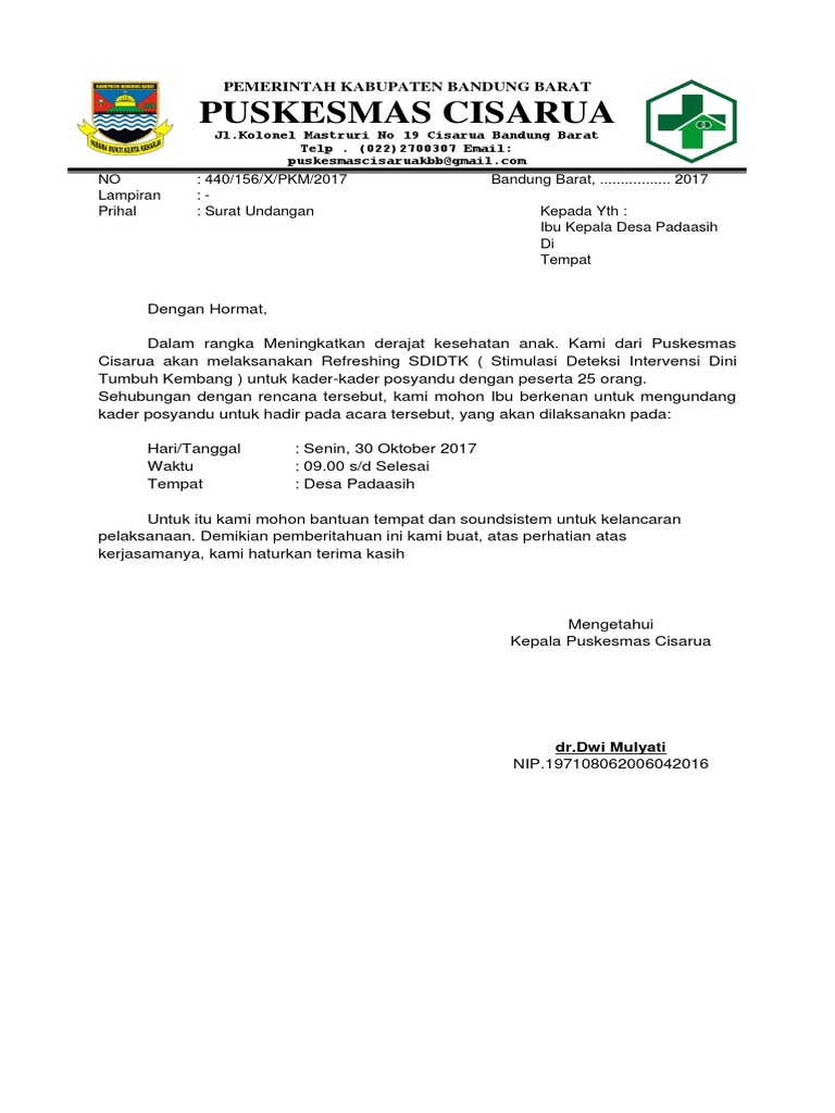 156 Surat Undangan