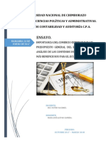 ENSAYO 5. Importancia Del Comercio Exterior para El Presupuesto General Del Estado Con Un Análisis de Los Convenios Internacionales Más Beneficiosos para El Ecuador.