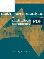 Dan Sperber Metarepresentations a Multidisciplinary Perspective