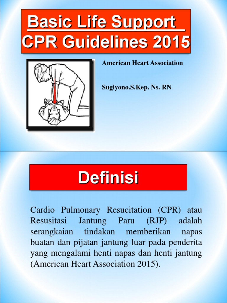 CPR Aha 2015 | PDF