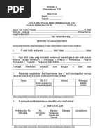 FORM A BARU Subperaturan 3 (1) - BM - Diluluskan