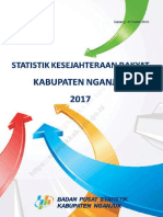 Statistik Kesejahteraan Rakyat Kabupaten Nganjuk 2017