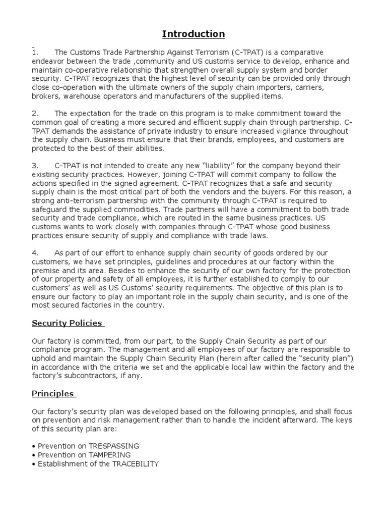 Security Policy | PDF | Security Guard | Identity Document