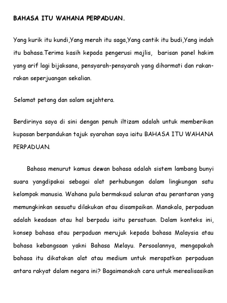 Tajuk Syarahan Tahun 5 Pdf