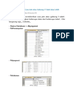 Tutorial Query SQL Cara Join Atau Gabung 3 Tabel Atau Lebih