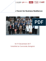 Asia Leadership Forum For Business Resilience Report 15 01 18