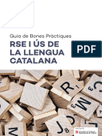 Guia de Bones Practiques - RSE i Ús Del Català