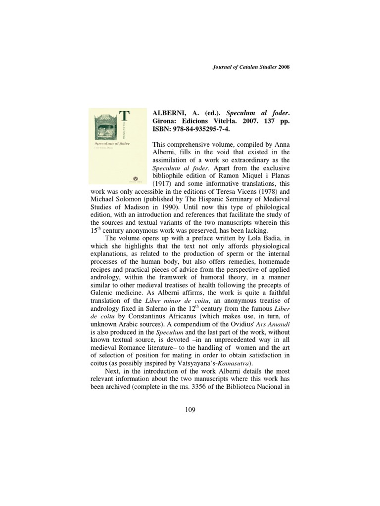 08 Speculum Review PDF Translations Science