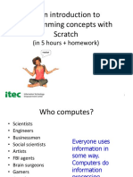 An Introduction To Programming Concepts With Scratch PDF