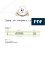 Supply Chain Management System of ACI