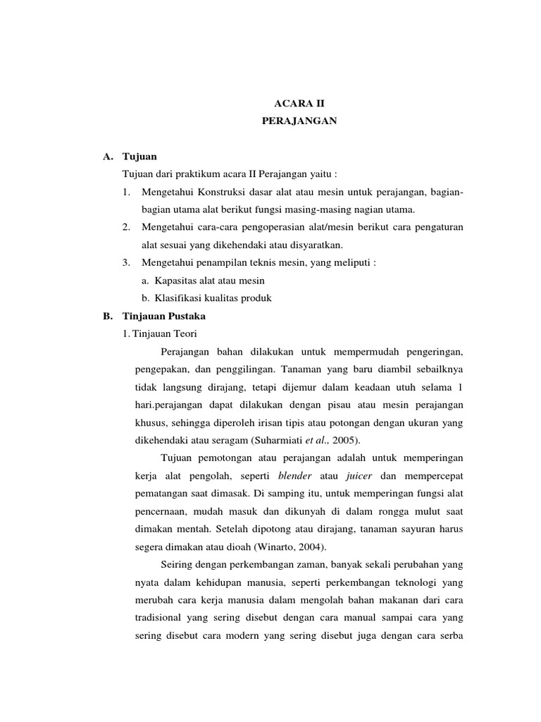 Prinsip Kerja dan Tujuan Perajangan | PDF | Teknologi & Rekayasa