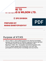 Presentation Slide On The Requirement of KT or KS As In-House Workshop