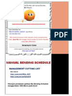 Manual Bar Bending Schedule v.6.8.12
