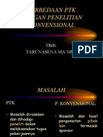 Perbedaan PTK DGN Konvensional