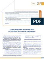 Como Incorporar La Reflexion Etica PDF
