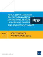 ICT in Public Service Delivery PDF