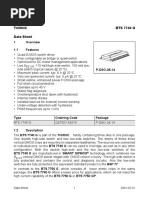 Trilithic Data Sheet Bts 7740 G: 1 1.1 Features