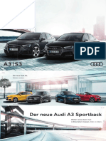 Katalog A3 A3 Sportback A3 Limousine A3 Cabriolet s3 s3 Sportback s3 Limousine s3 Cabriolet PDF