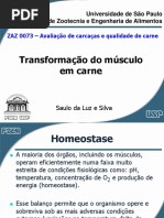 Aula 5 - Transformação Do Músculo Em Carne 