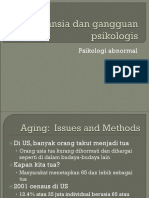 14 Pertemuan Ke-14 Gangguan Mental Organis & Aging