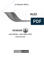 Ales-Deneme 6 Cozum PDF