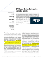 Wu (2007) - CFD - Based Design Optimization For Hydro Turbines