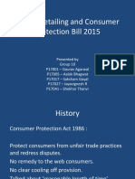 Online Retailing and Consumer Protection Bill 2015