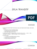 Kata Kerja Transitif