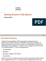 Ranking Amazon's HQ2 Options