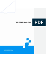 TDD LTE KPI Optimization Guide