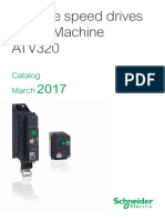 Variable Speed Drives Altivar Machine ATV320: Catalog March